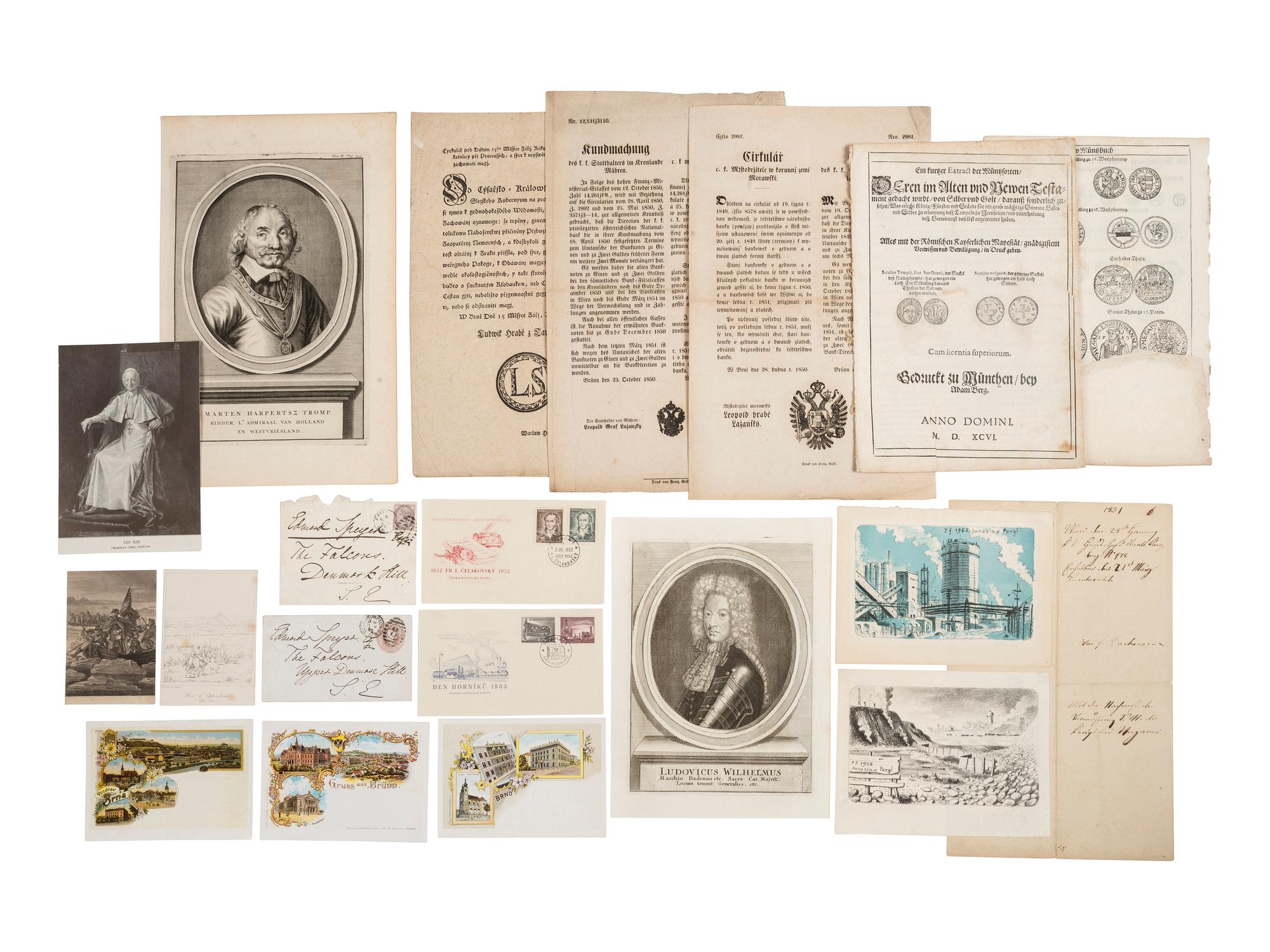 [AUTOGRAPHS]. Notable world leaders, artists, and military figures, ca 18-20th century.