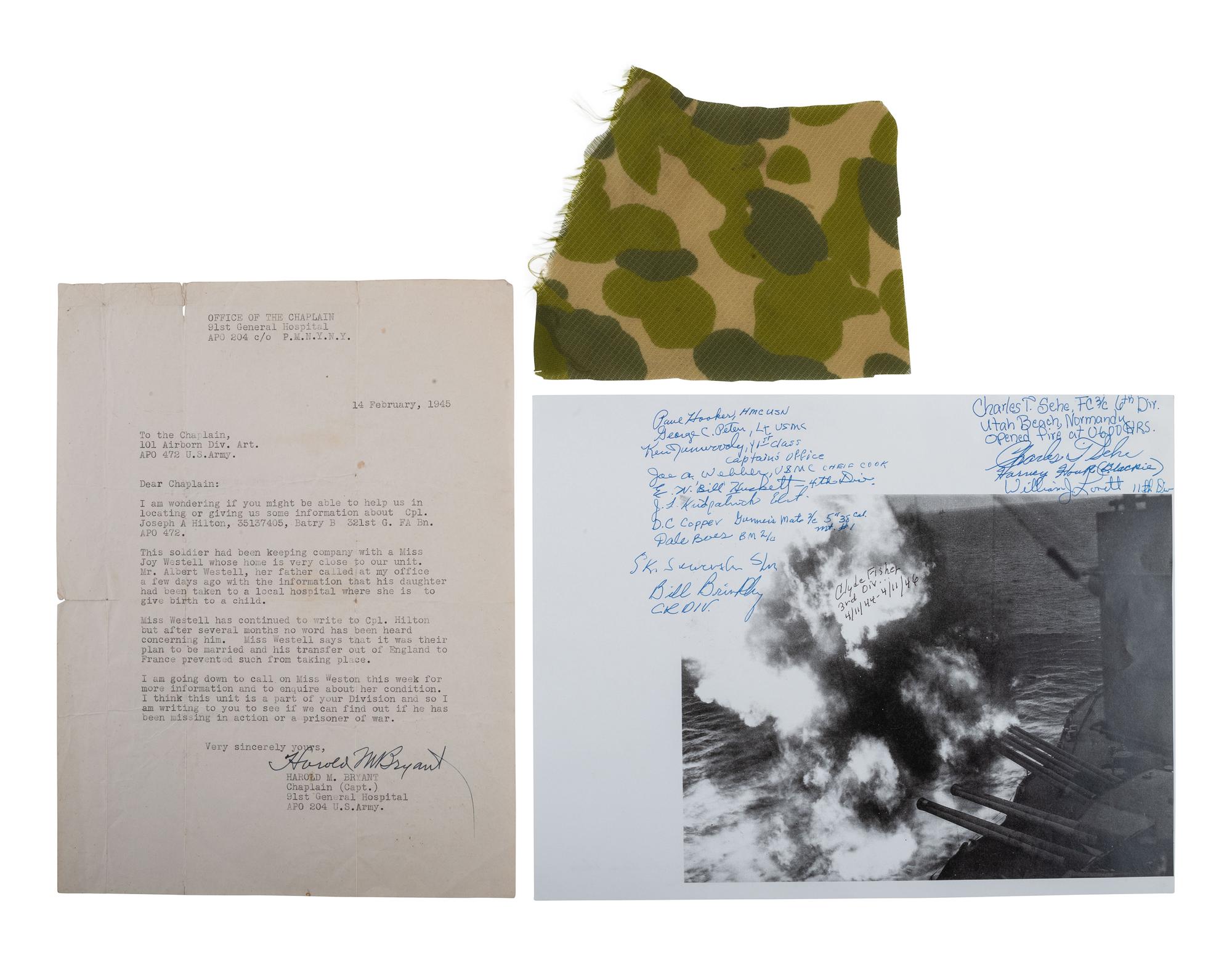 [WWII - D-DAY]. A large group of material related to D-Day, including: