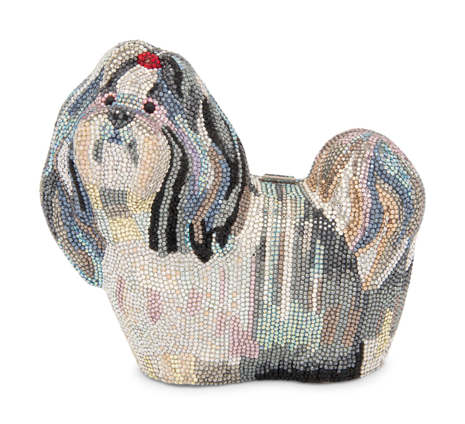 Judith Leiber Shih Tzu Minaudière