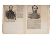 [CIVIL WAR]. A group of 3 items highlighted by military memorial certificate presented to Lieutenant William A. Williams, Co. H, 123rd Ohio Infantry, POW Libby Prison.