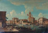 Artist Unknown, (19th century), Canal Scene