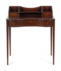 A Georgian Style Mahogany Writing Desk