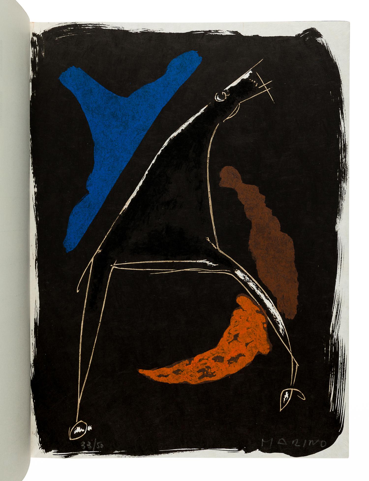 [MARINI, Marino (1901-1980)]. WALDBERG, Patrick. Marino Marini: L’Oeuvre Complet. Paris: XXe Siécle, 1970.