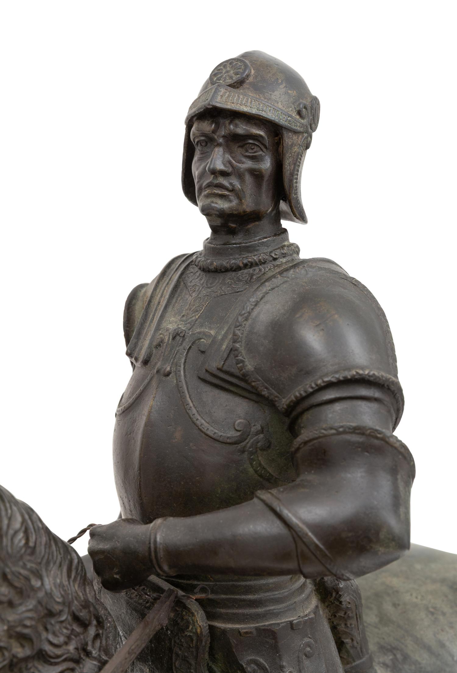 Bartolomeo Colleoni on Horseback