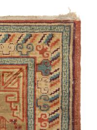 Two Chinese Wool Area Rugs