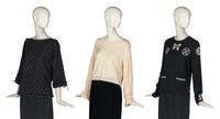 Three Chanel Sweaters