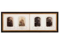 [HAWKINS' ZOUAVES] - [JARDINE, EDWARD (1828-1893)]. Photographs and personal items attributed to Brevet Brigadier General Edward Jardine, 9th New York Infantry Regiment, comprising: