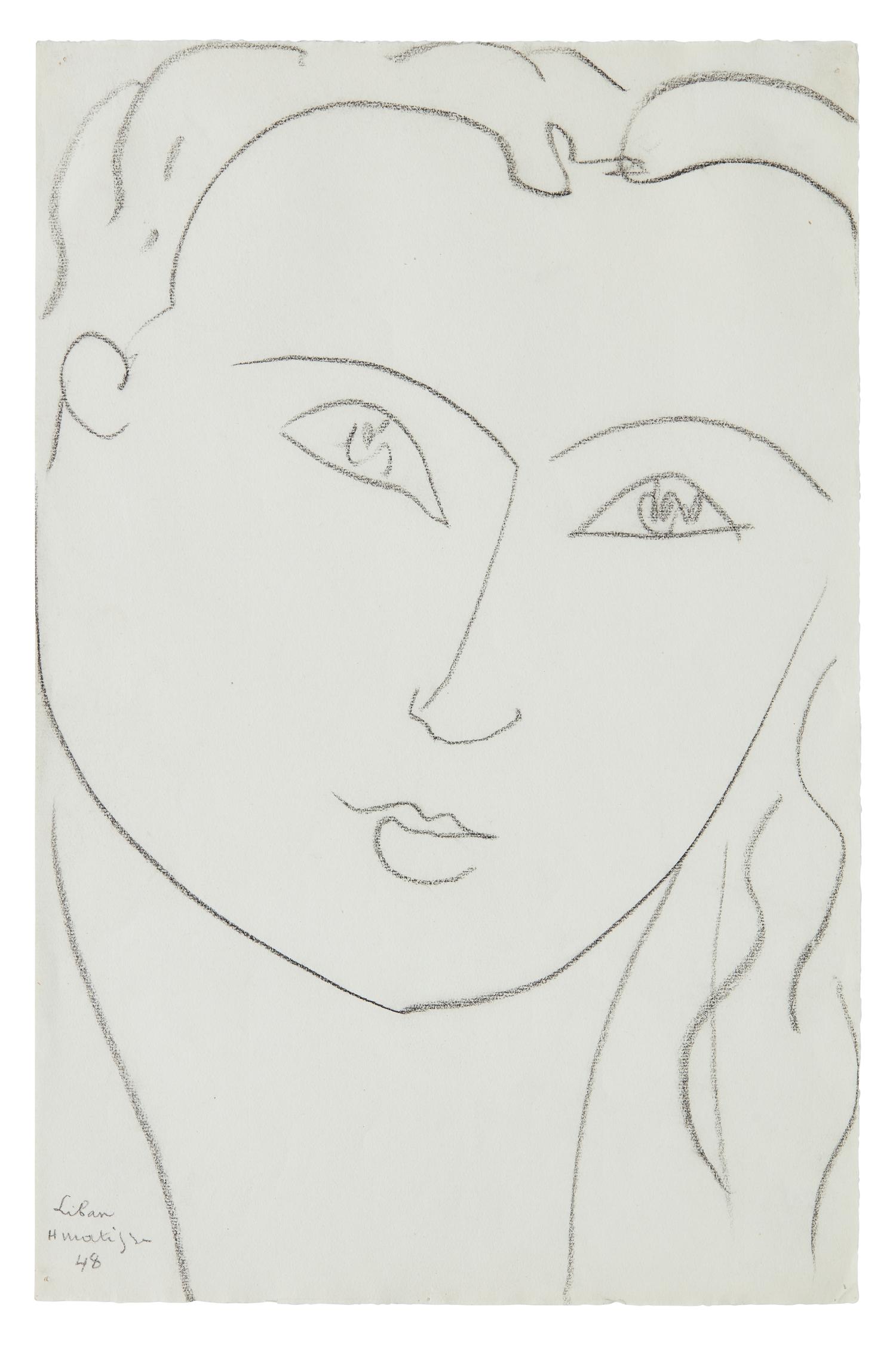 Portrait de Femme (Liban) , 1948