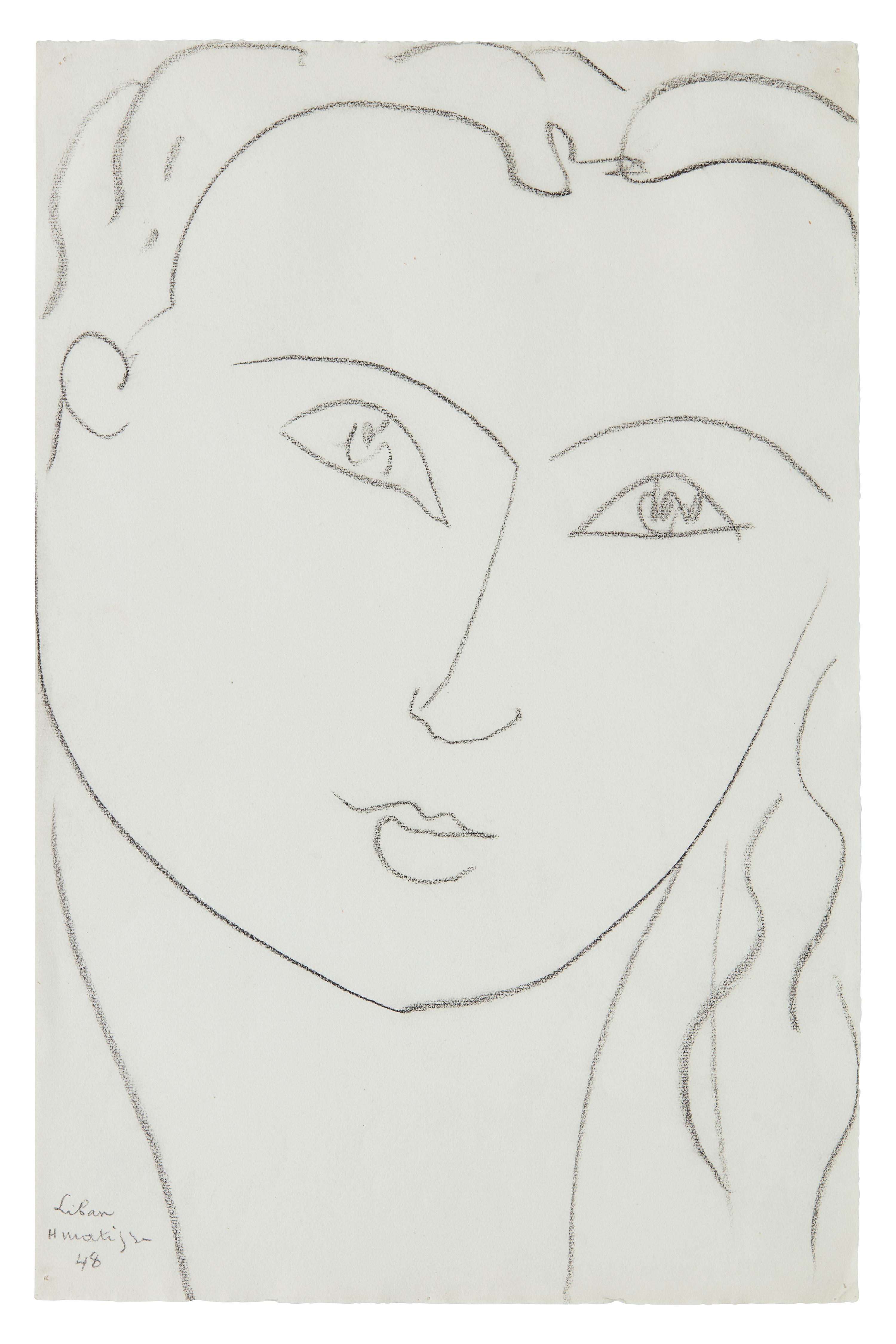 Portrait de Femme (Liban) , 1948