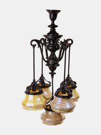 Five-Light Ceiling Fixture