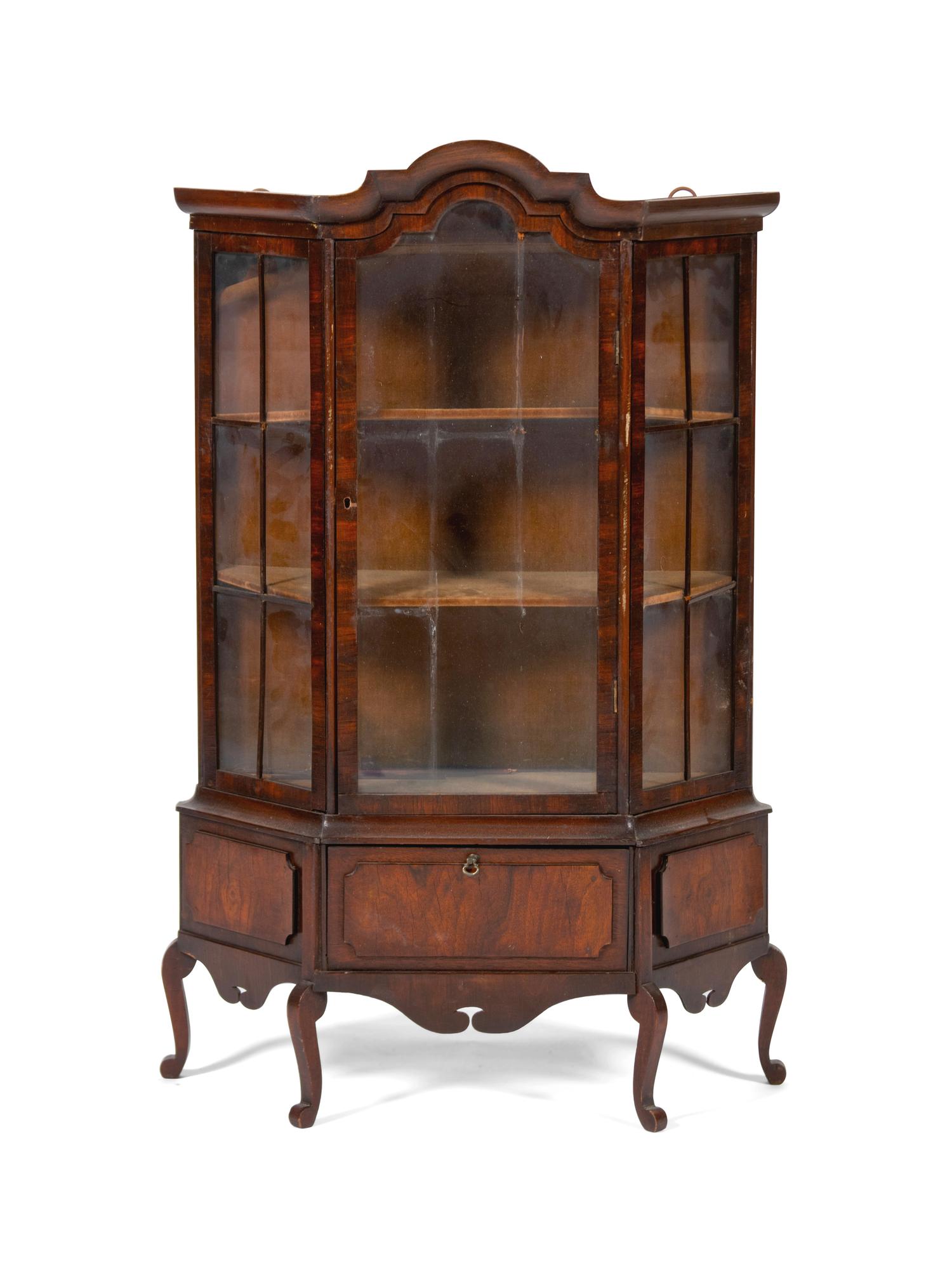 A Mahogany Salesman's Sample Vitrine Cabinet — 19TH CENTURY