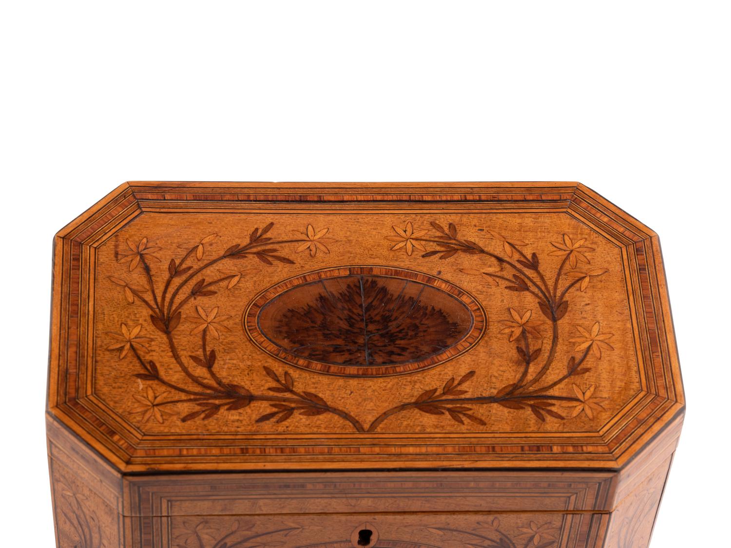 Two George III Tea Caddies
