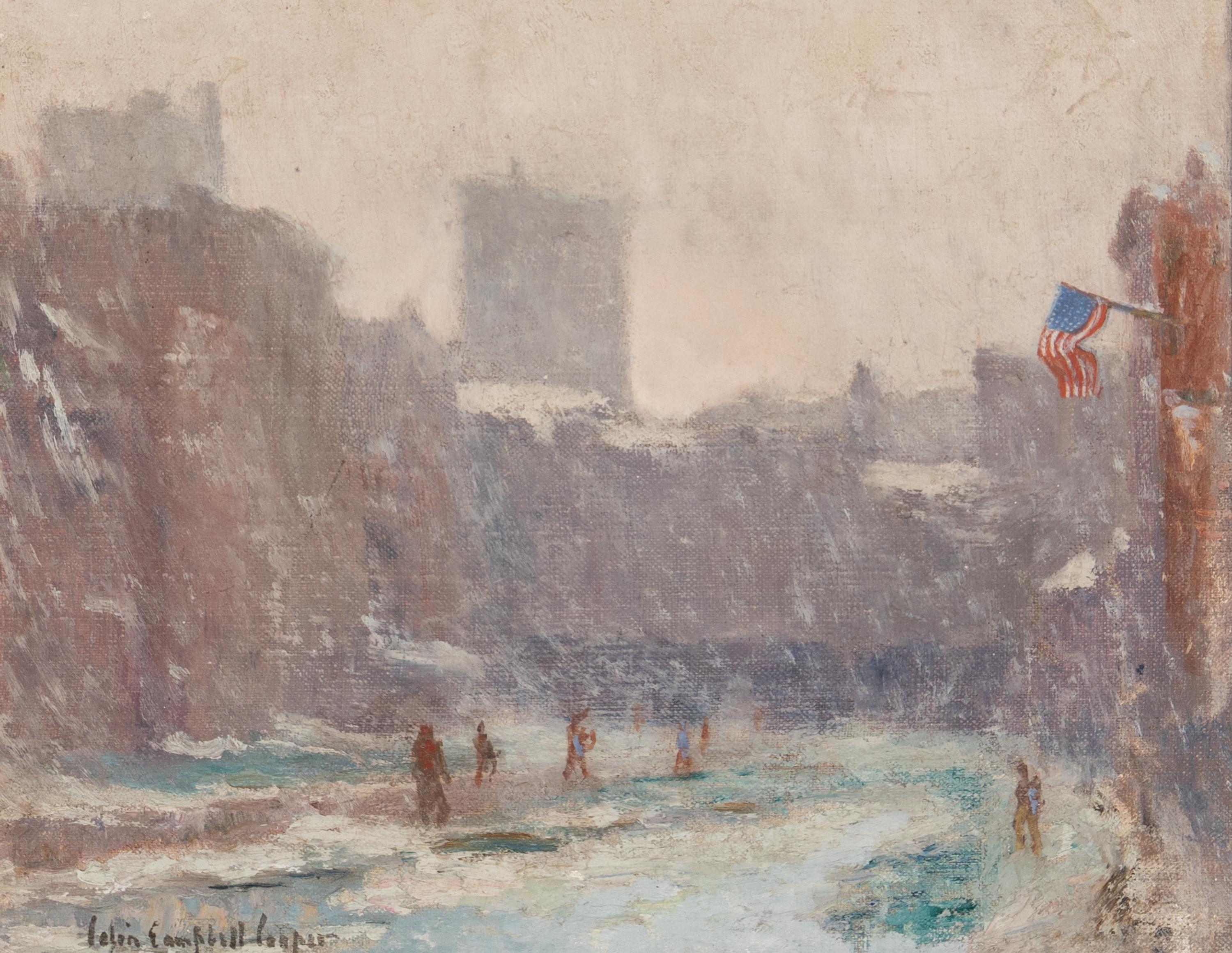 Colin Campbell Cooper (American, 1856-1937) — New York Winter