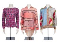 Three Emilio Pucci Tops, 1980s