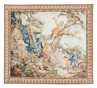 A Continental Wool Tapestry