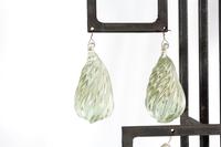 A Pair of Modernist Steel and Glass Four-Light Sconces
