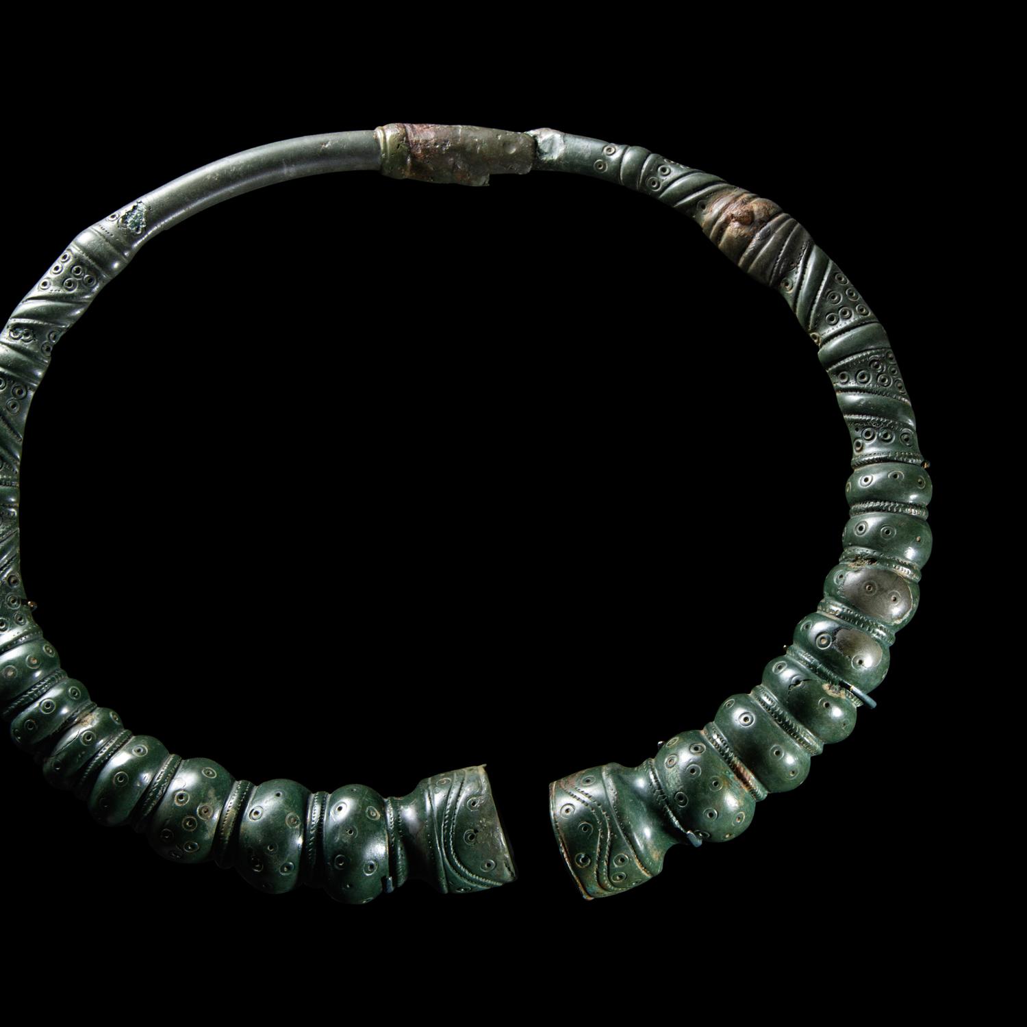 A Celtic Bronze Torque