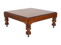 A Milling Road Regency Style Mahogany Coffee Table — BAKER, 20TH CENTURY