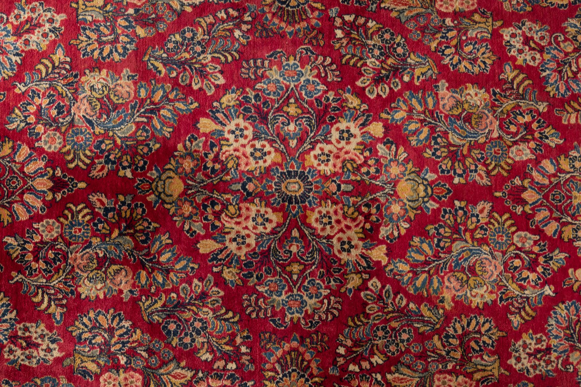 A Sarouk Wool Rug