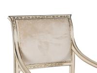 A Set of Ten Dennis and Leen Painted and Parcel Gilt Dining Chairs
