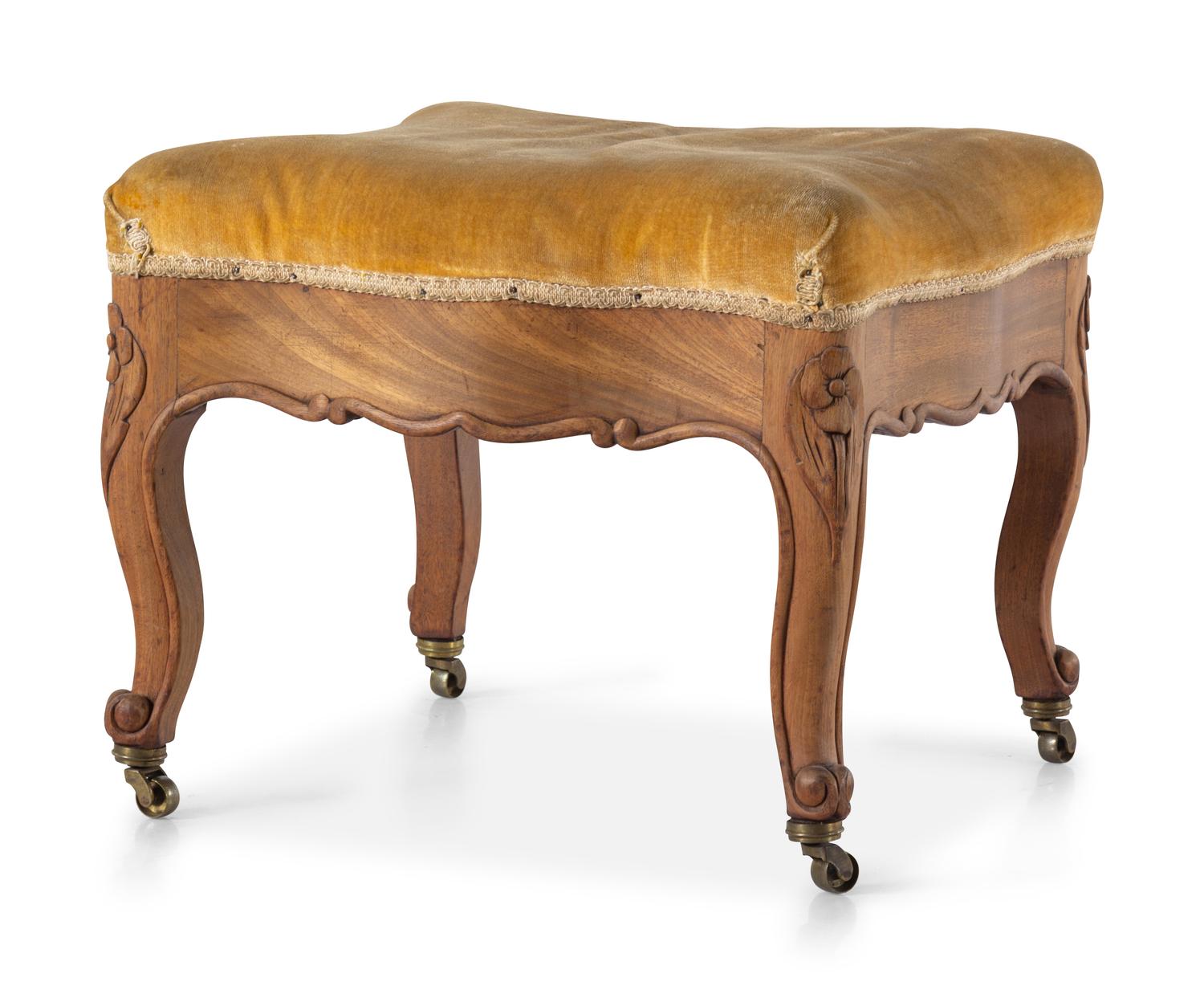 A Victorian Mahogany Stool — LATE 19TH CENTURY