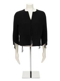 Ralph Rucci Zippered Short Jacket