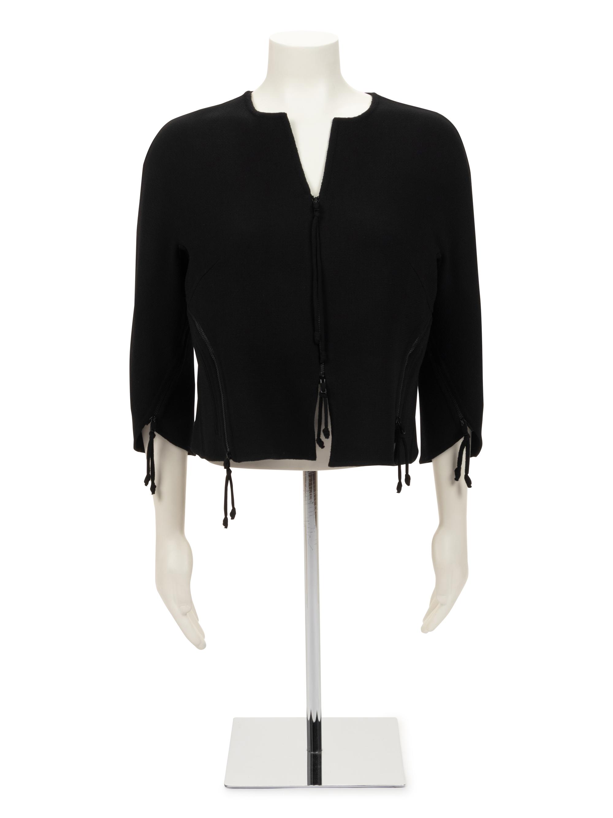 Ralph Rucci Zippered Short Jacket