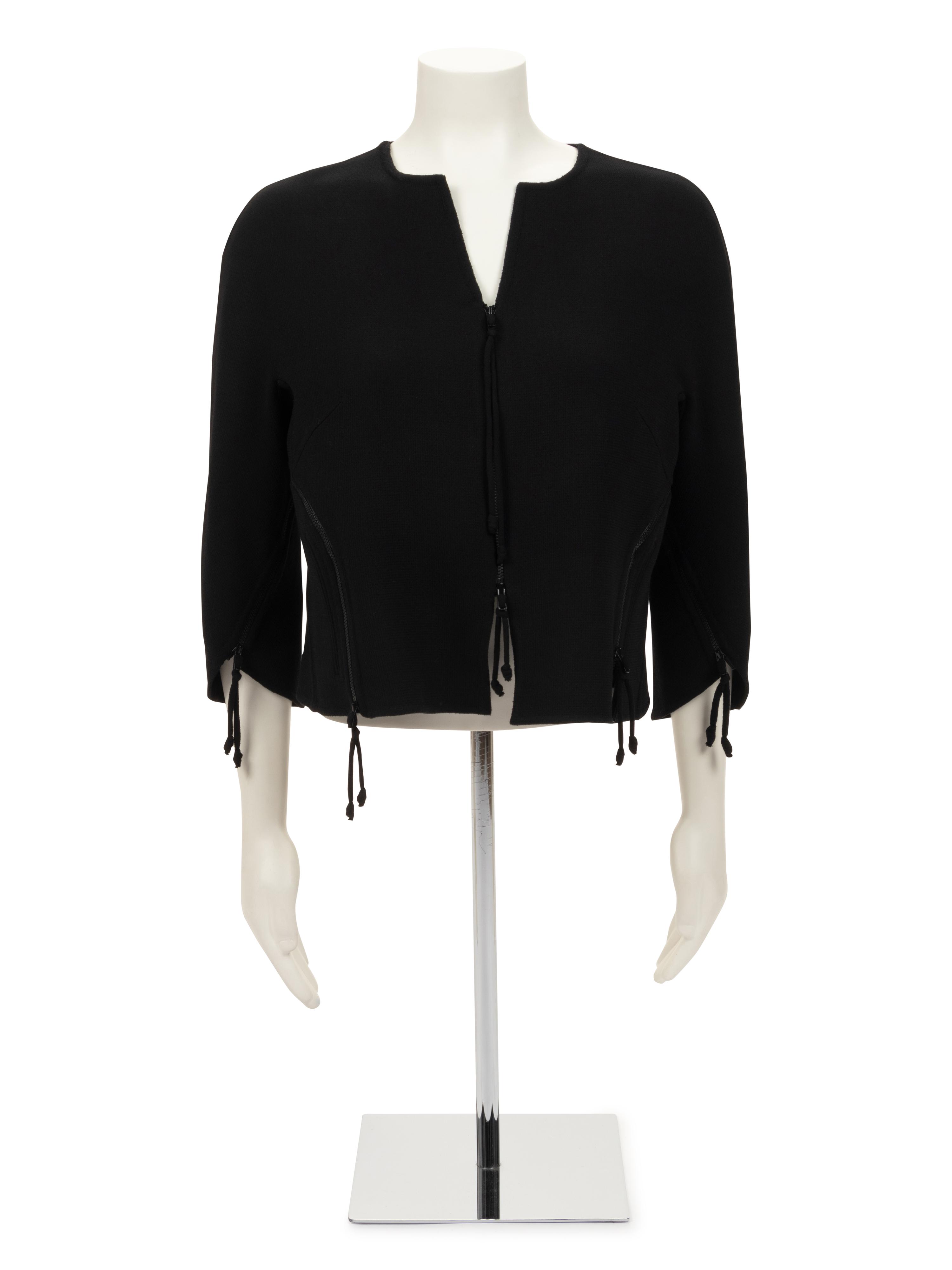 Ralph Rucci Zippered Short Jacket