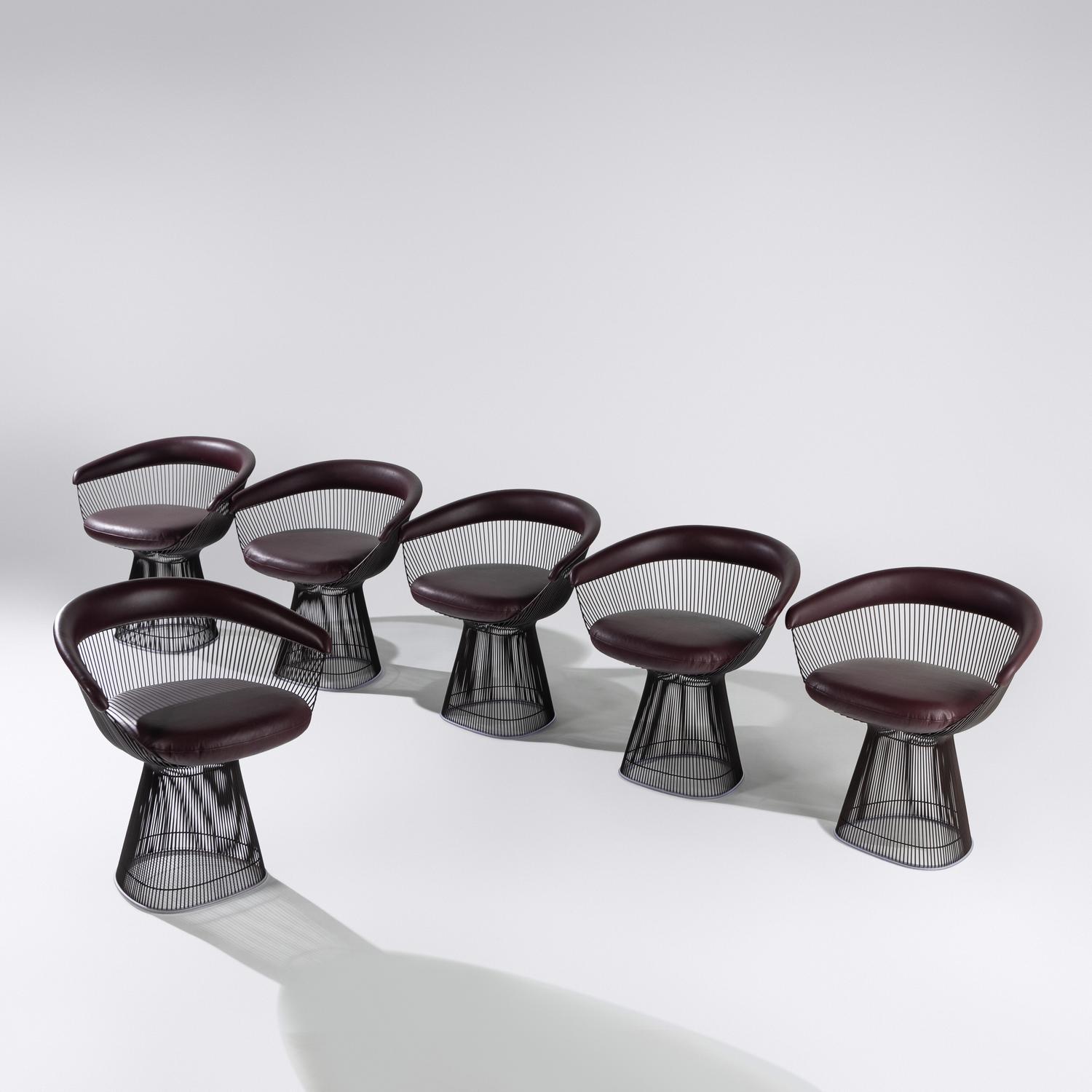 Set of six chairs Knoll, USA
