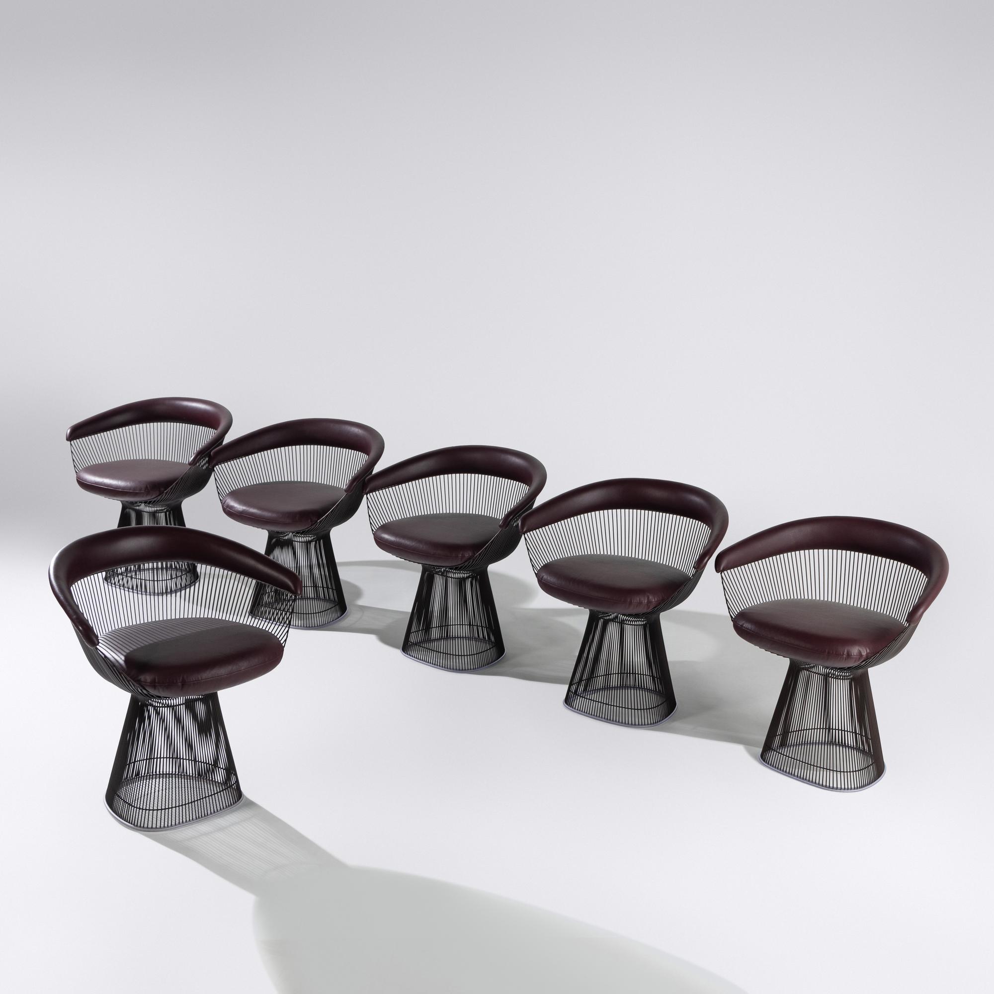 Set of six chairs Knoll, USA