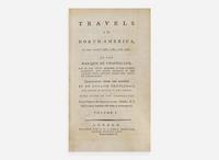 [Americana] Chastellux, (Francois J.) Marquis de: Travels in North-America...