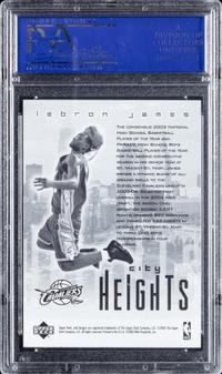 A 2003 Upper Deck LeBron James Redemption Special Rookie Basketball Card (PSA 10 GEM MINT)