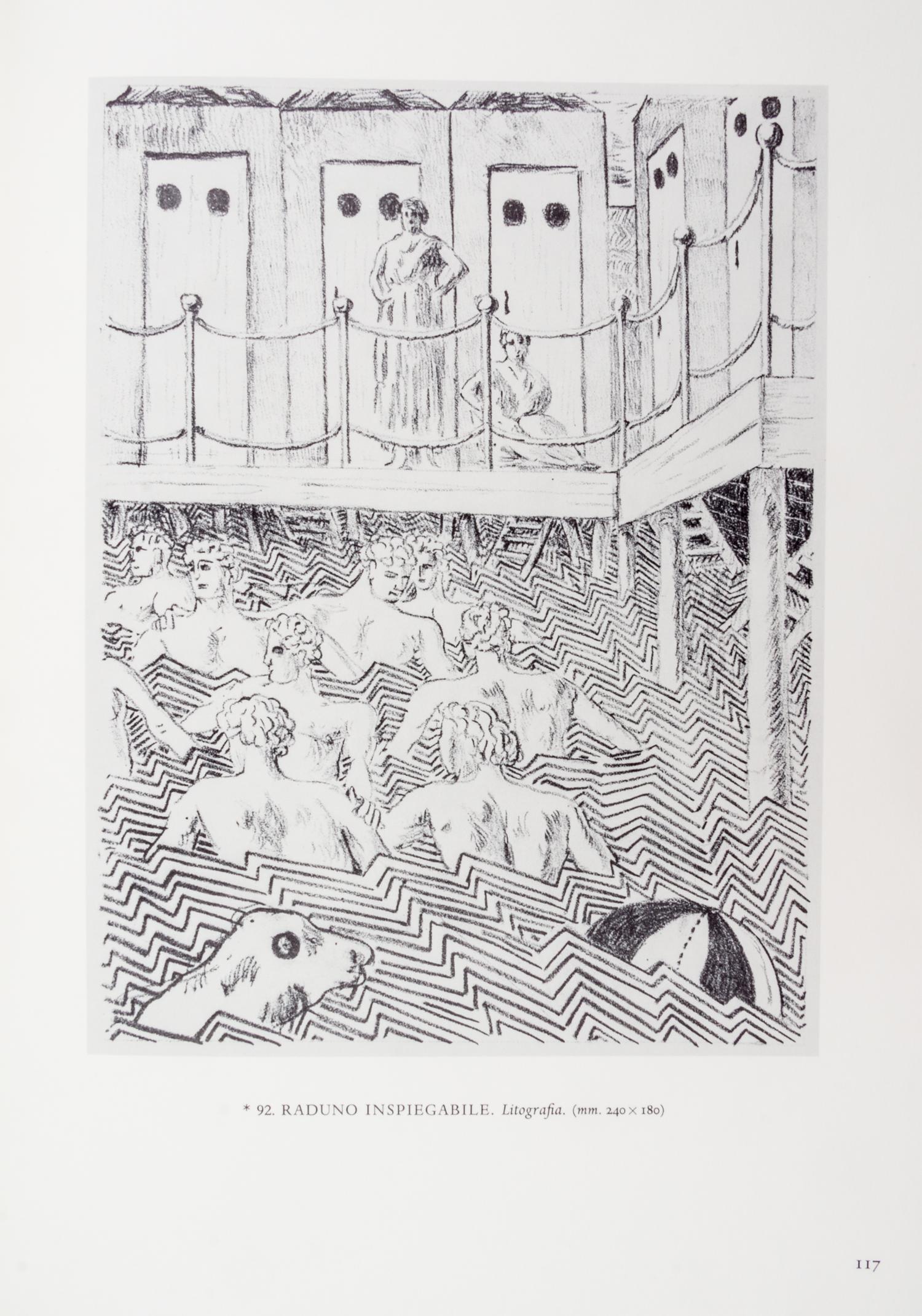 (DE CHIRICO, GIORGIO) CIRANNA, ALFONSO. Giorgio de Chirico. Catalogo dell'opera grafica 1921-1969. Milan, 1969. Limited.