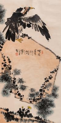 Attributed to Pan Tianshou 潘天壽（款， 1897-1971 ）