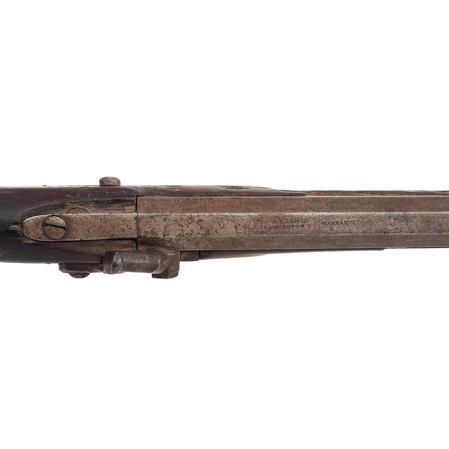 Native Decorated Percussion Trade Rifle by Leman