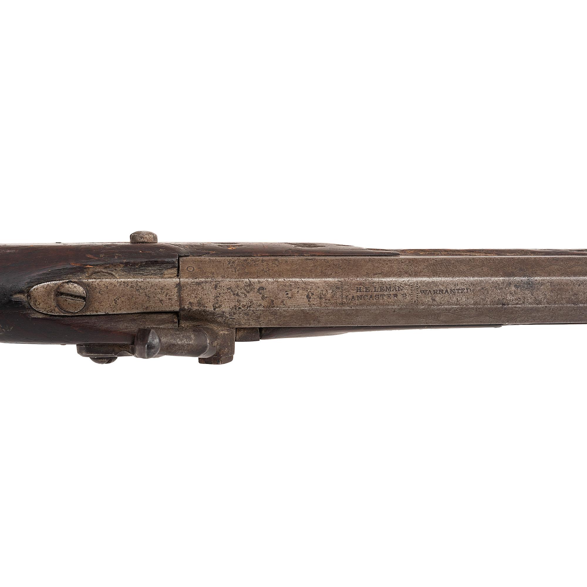 Native Decorated Percussion Trade Rifle by Leman