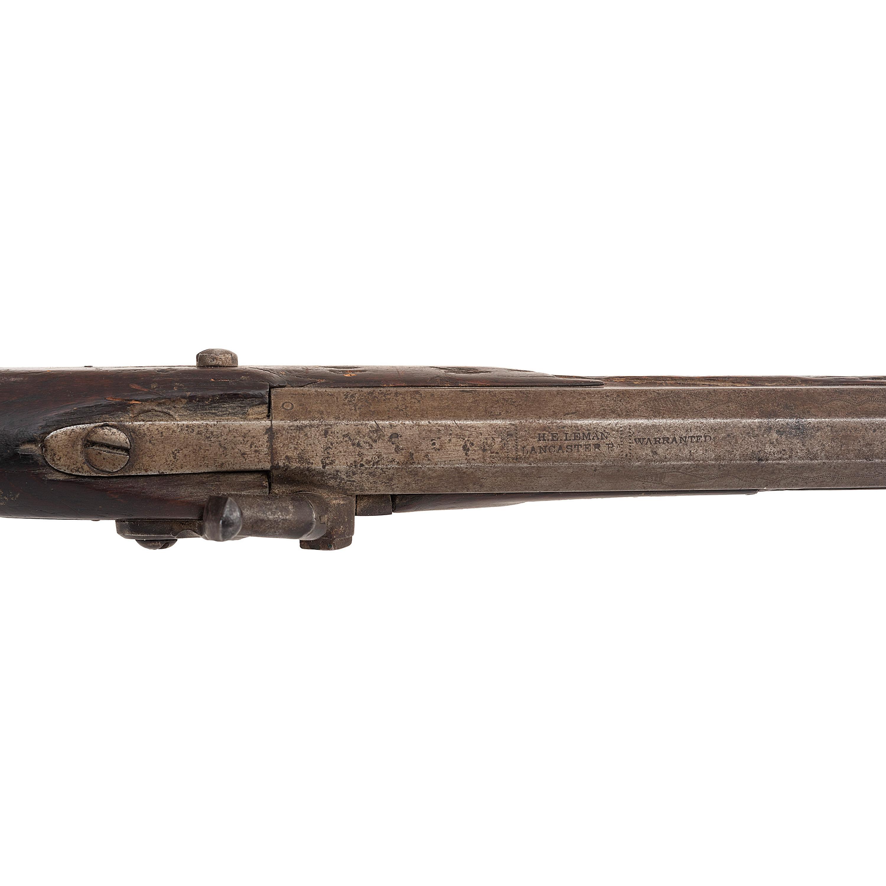 Native Decorated Percussion Trade Rifle by Leman