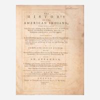 [Native Americana] Adair, James The History of the American Indians; Particularly Those Nations adjoining to the Missisippi, East and West Florida, Georgia, South and North Carolina, and Virginia...