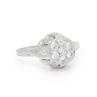 White Gold and Diamond Ring