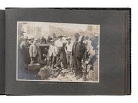[EARLY PHOTOGRAPHY - CALIFORNIA]. Photo album documenting the San Francisco Earthquake of 1906.