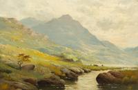 Alfred Fontville de Breanski, Jr., (British, 1877-1955), Capel Curing, North Wales