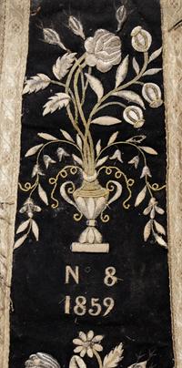 A Pair of Ecclesiastical Embroidered Stoles