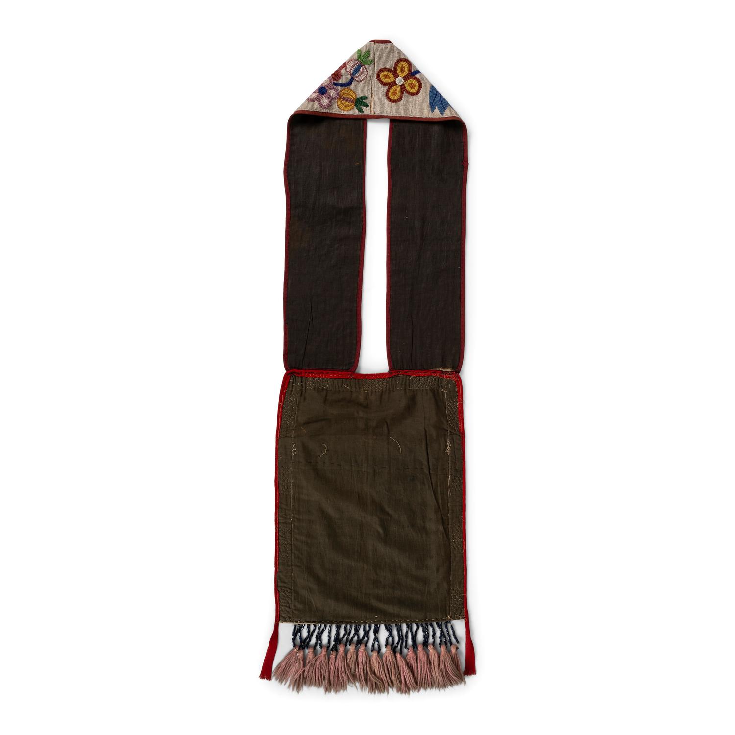Anishinaabe Beaded Bandolier Bag