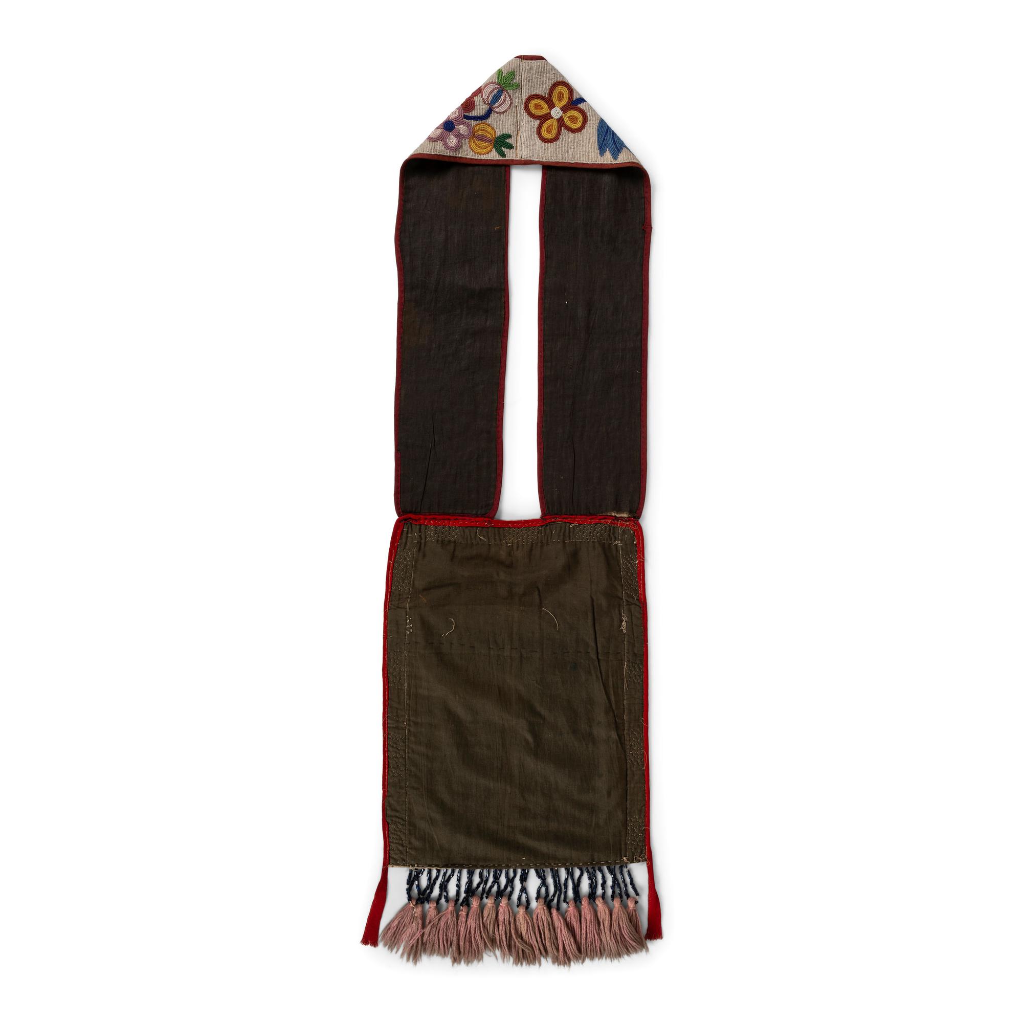 Anishinaabe Beaded Bandolier Bag