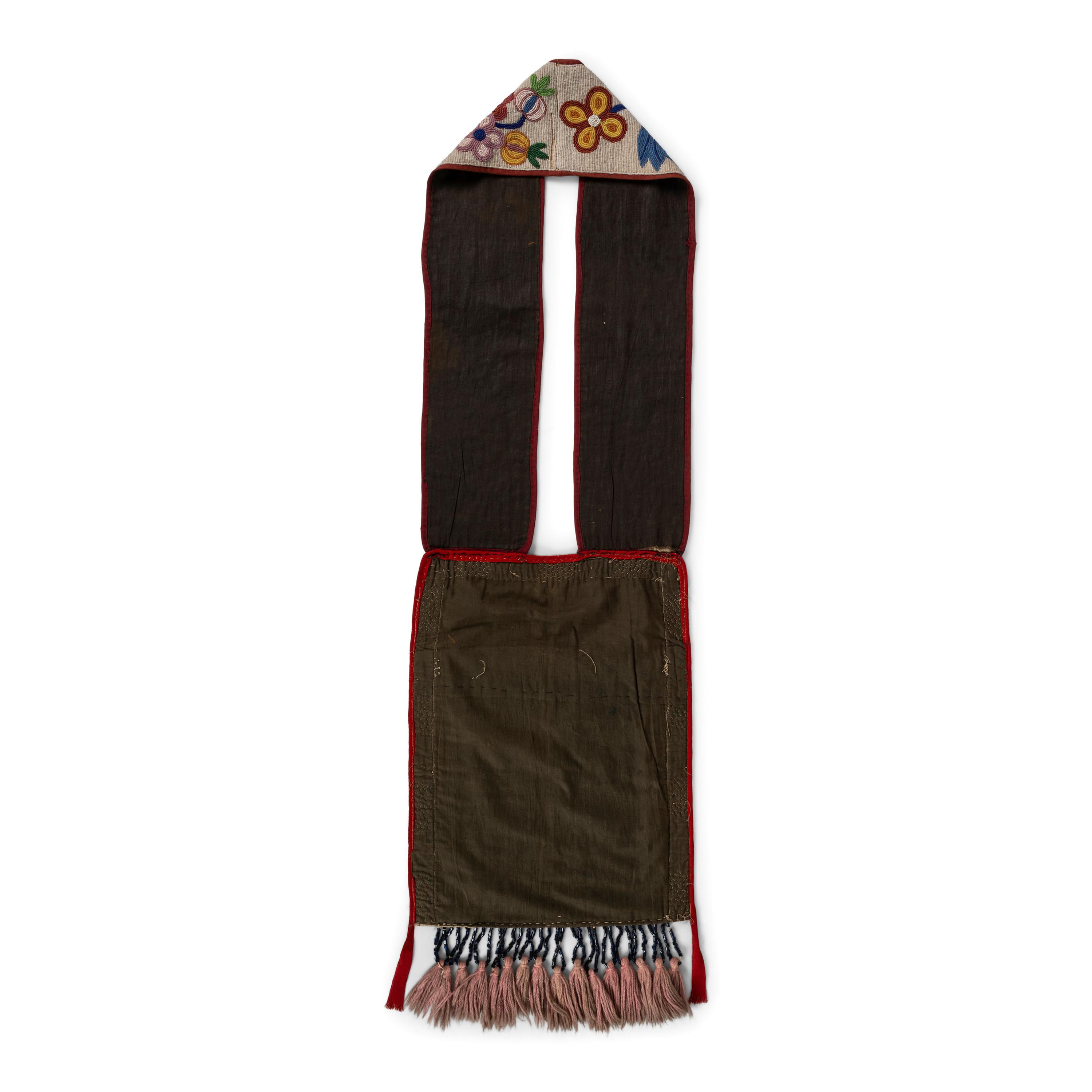 Anishinaabe Beaded Bandolier Bag