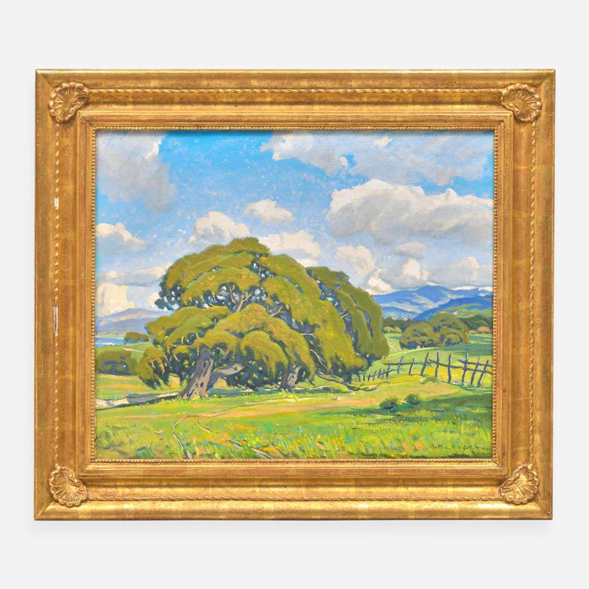Arthur Hill Gilbert (American, 1894-1970) Oaks (Monterey)