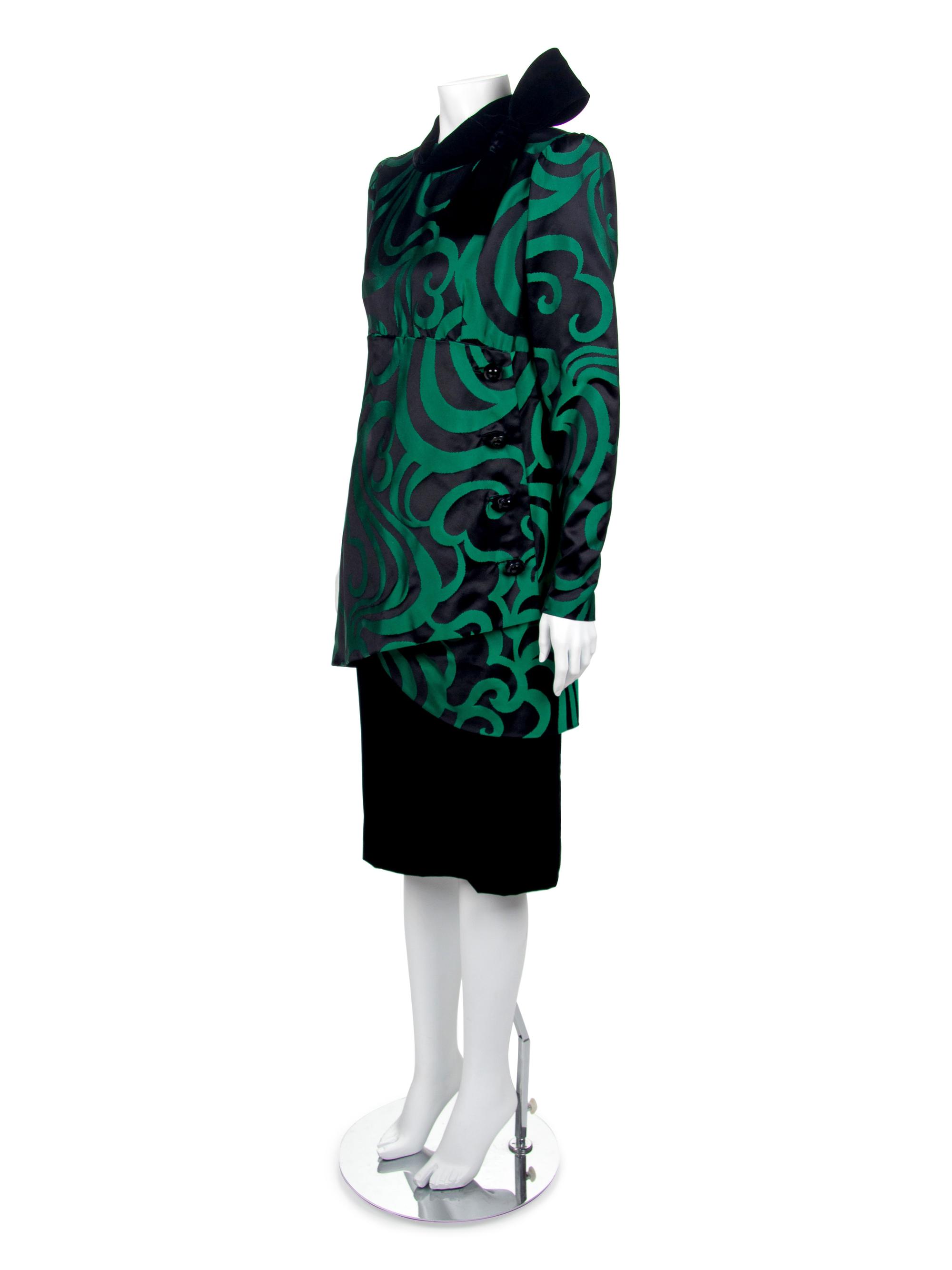 One Givenchy Cocktail Dress, One Bill Blass Cocktail Dress, and One Bill Blass Skirt Ensemble, 1970-80s — Sold to benefit the Art Acquisition Fund at the Indianapolis Museum of Art at Newfield.