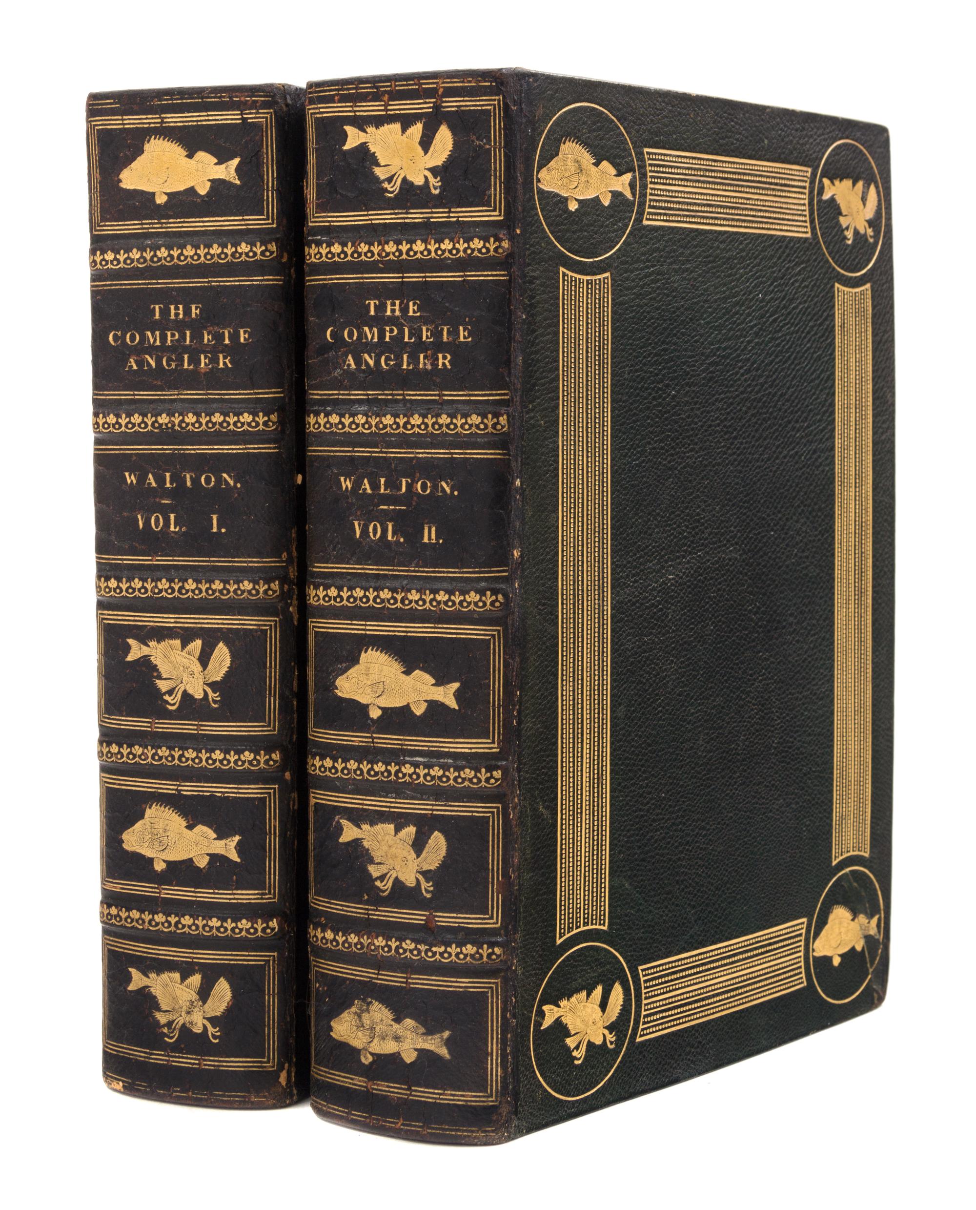 WALTON, Izaak, Charles COTTON, and Harris NICOLAS, editor. The Compleat Angler. London: William Pickering, 1836.
