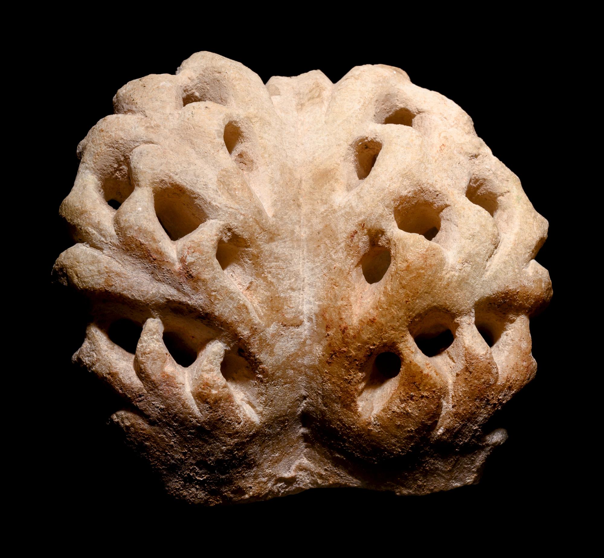 An Early Christian or Byzantine Marble Leaf from a Capital