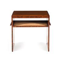 A Pair of Czech Stained Wood Side Tables